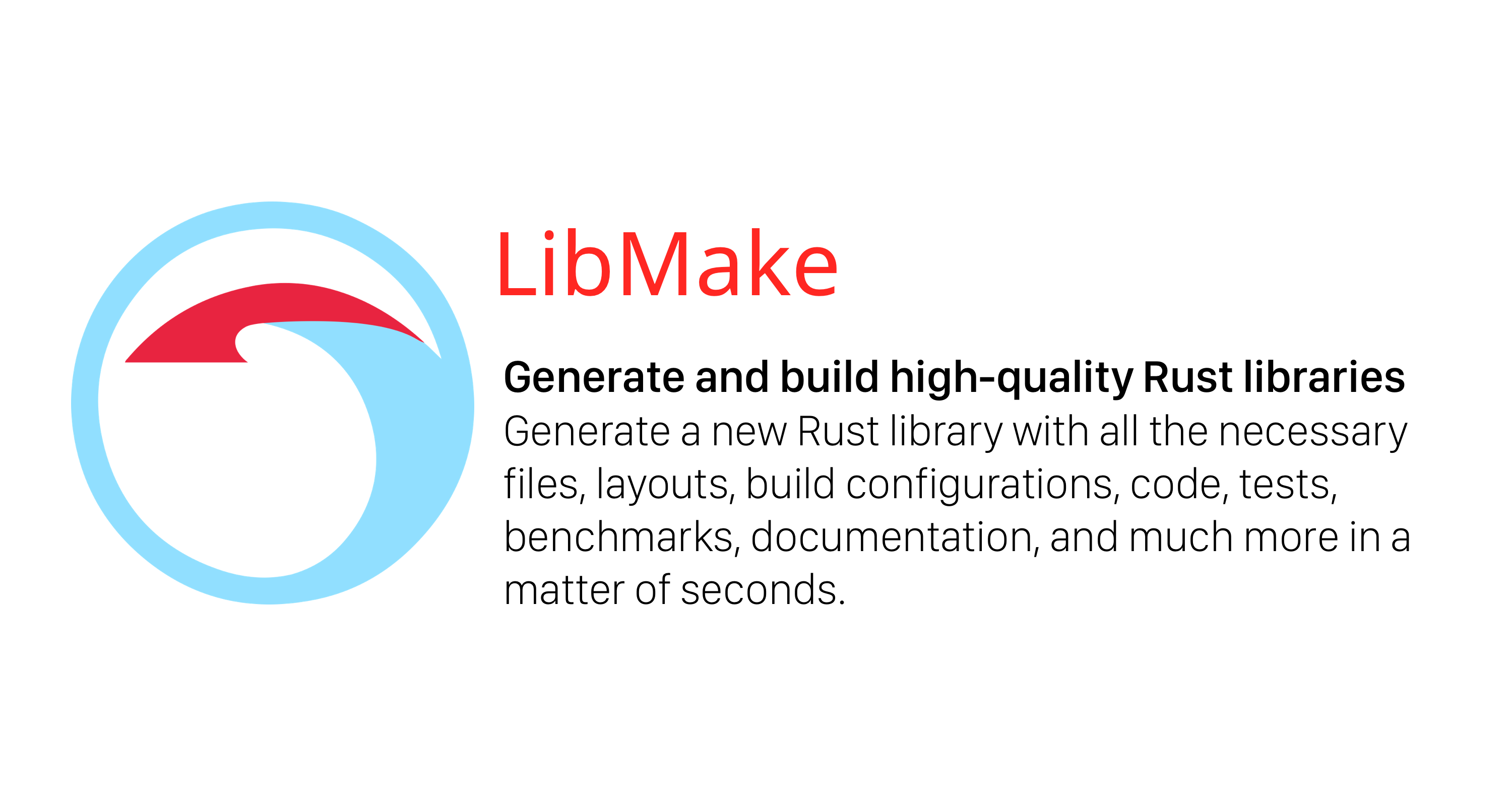 a banner for LibMake